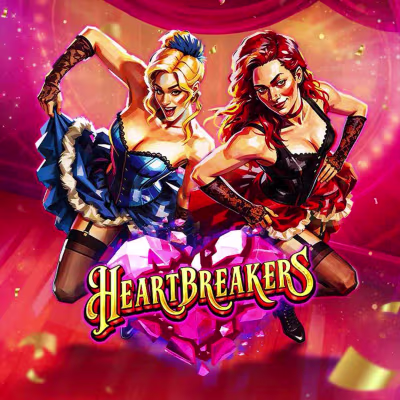 El logo de la Heartbreakers Maquina Tragamonedas