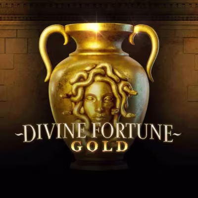 El logo de la Divine Fortune Gold Maquina Tragamonedas