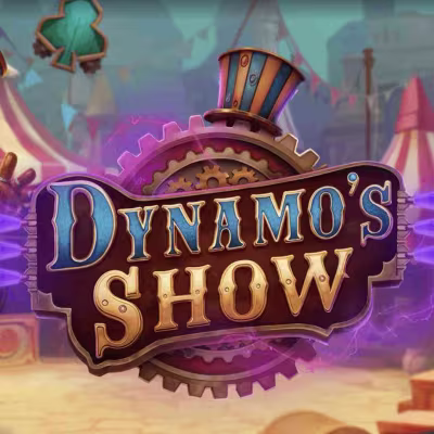 El logo de la Dynamo’s Show Maquina Tragamonedas