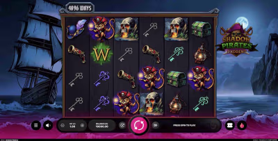 El logo de la Shadow Pirates Maquina Tragamonedas
