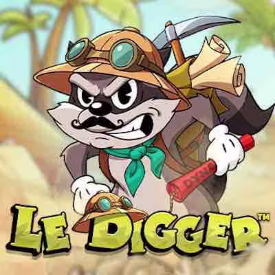 El logo de la Le Digger Maquina Tragamonedas