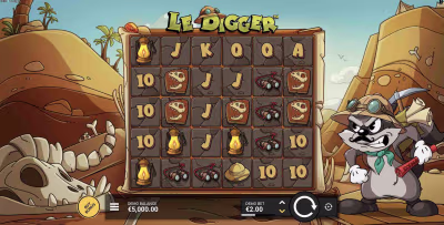 El logo de la Le Digger Maquina Tragamonedas