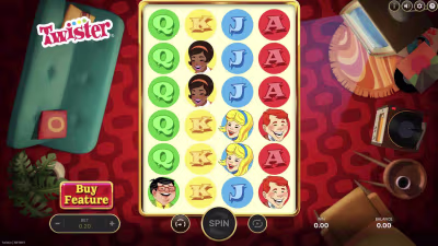 El logo de la Twister Maquina Tragamonedas