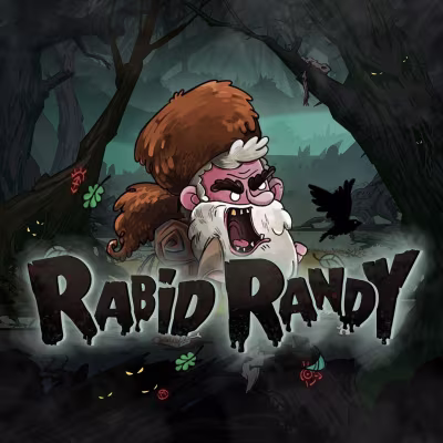 El logo de la Rabid Randy Maquina Tragamonedas