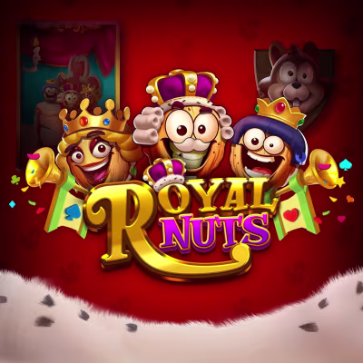El logo de la Royal Nuts Maquina Tragamonedas