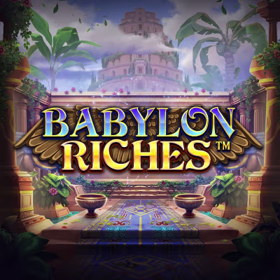 El logo de la Babylon Riches Maquina Tragamonedas
