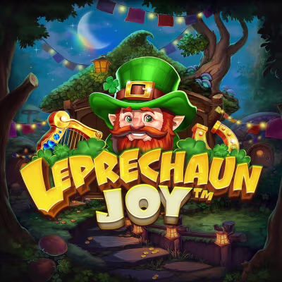 El logo de la Leprechaun Joy Maquina Tragamonedas