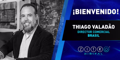 Zitro Digital fortalece su expansión en Brasil con la incorporación de Thiago Valadão