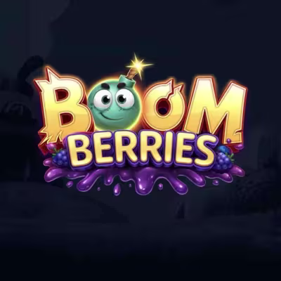 El logo de la Boom Berries Maquina Tragamonedas