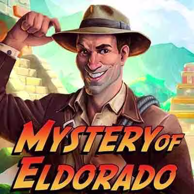El logo de la Mystery of Eldorado Maquina Tragamonedas