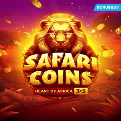 El logo de la Safari Coins Maquina Tragamonedas