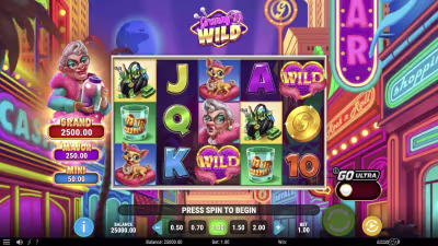 El logo de la Granny’s Wild Maquina Tragamonedas