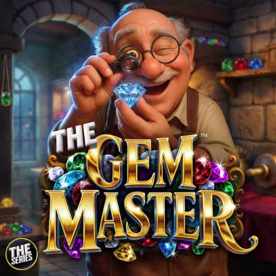 El logo de la The Gem Master Maquina Tragamonedas