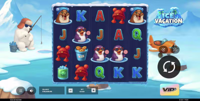 El logo de la Ice Vacation Maquina Tragamonedas