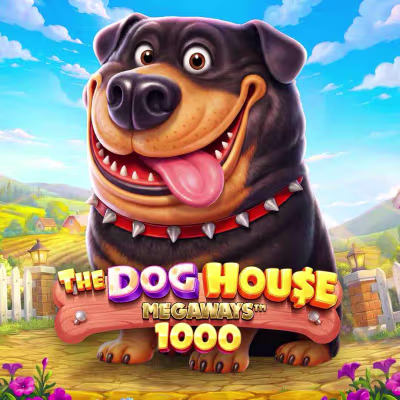 El logo de la The Dog House Megaways 1000 Maquina Tragamonedas