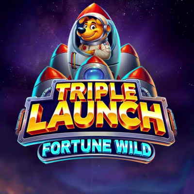 El logo de la Triple Launch Fortune Wild Maquina Tragamonedas