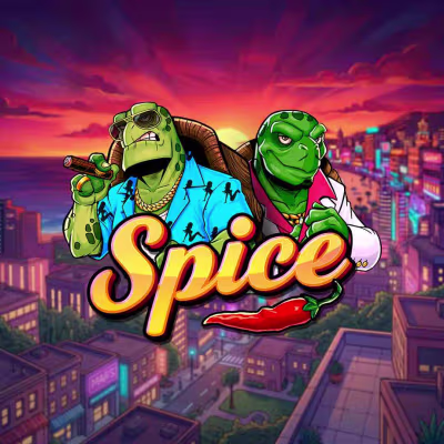 El logo de la Spice Maquina Tragamonedas