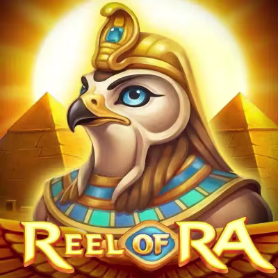 El logo de la Reel of Ra Maquina Tragamonedas