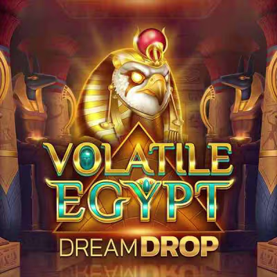El logo de la Volatile Egypt Dream Drop Maquina Tragamonedas
