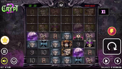 El logo de la The Crypt 2 Maquina Tragamonedas