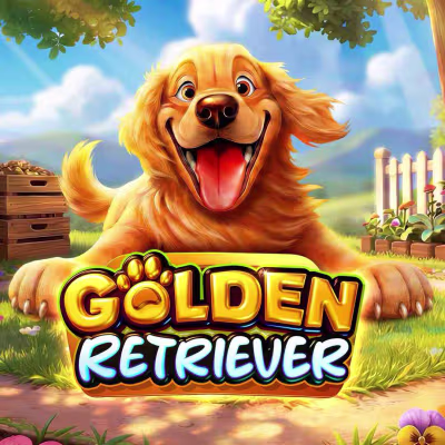 El logo de la Golden Retriever Maquina Tragamonedas