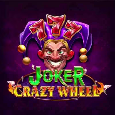 El logo de la Joker Crazy Wheel Maquina Tragamonedas