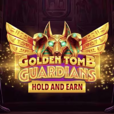 El logo de la Golden Tomb Guardians Maquina Tragamonedas