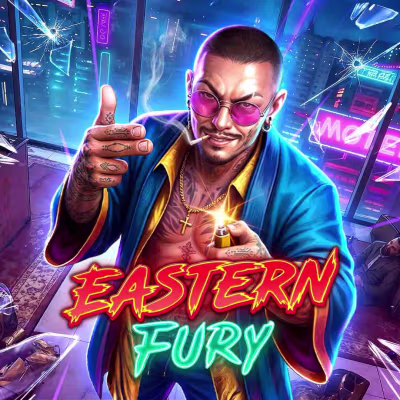 El logo de la Eastern Fury Maquina Tragamonedas