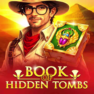 El logo de la Book of Hidden Tombs Maquina Tragamonedas