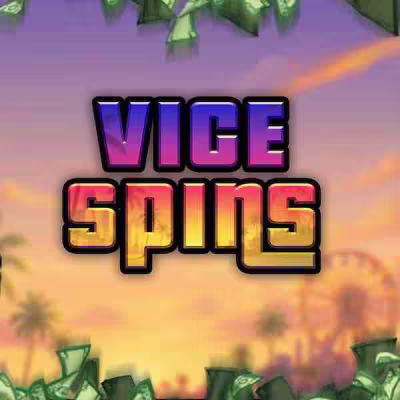 El logo de la Vice Spins Maquina Tragamonedas