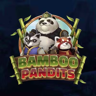 Logo de la tragaperras Bamboo Pandits de Elk Studio