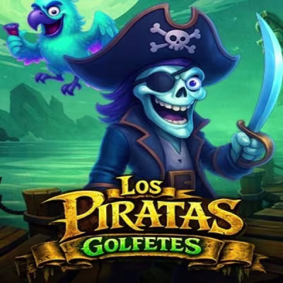 El logo de la Los Piratas Golfetes Maquina Tragamonedas