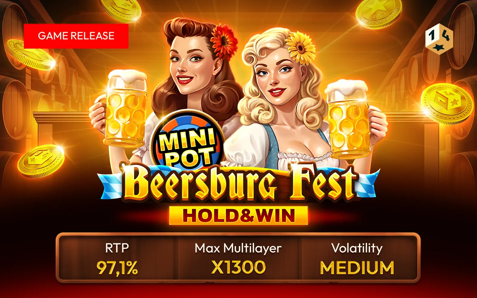 1spin4win celebra el espíritu del Oktoberfest con Beersburg