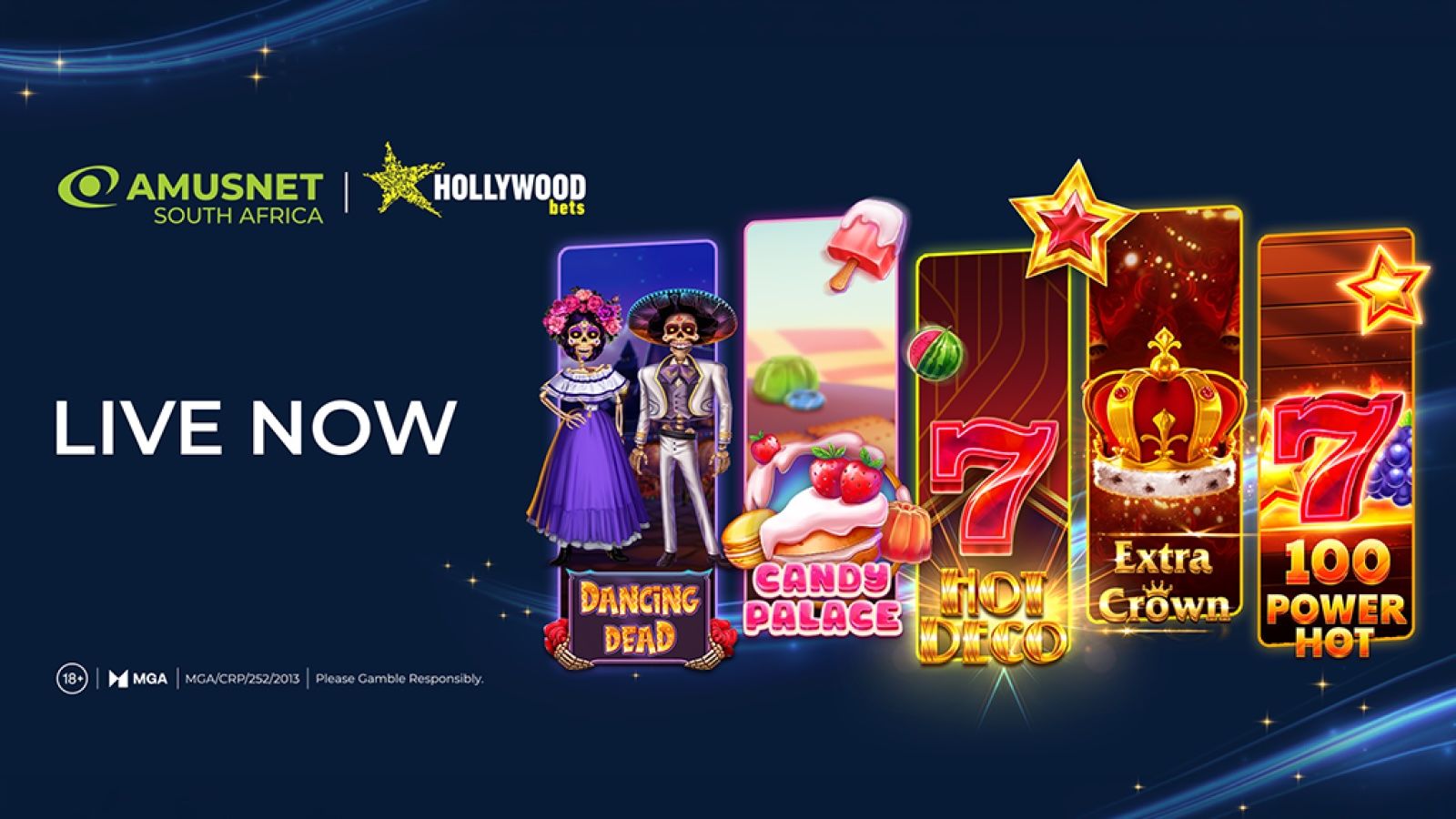 Amusnet fortalece su expansión en África con Hollywoodbets