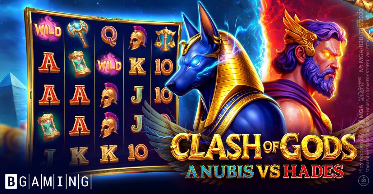 BGaming enfrenta a Anubis y Hades en su nueva tragamonedas