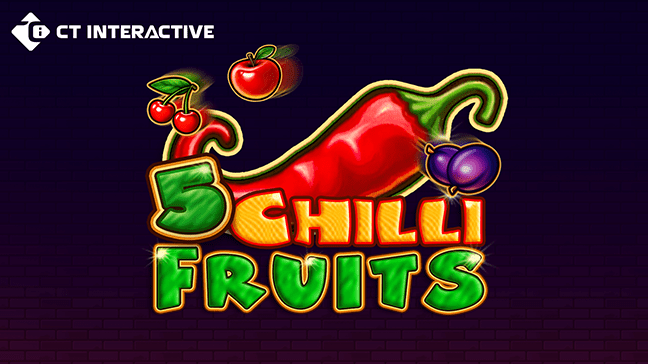 CT Interactive y 5 Chilli Fruits una tragamonedas de frutas