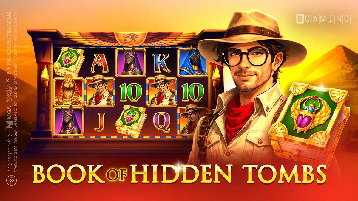 BGaming y la fórmula Book-of con Book of Hidden Tombs