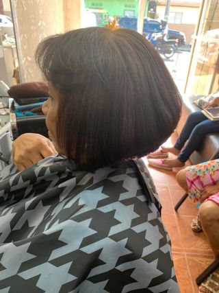 Peinado de cabello corto
