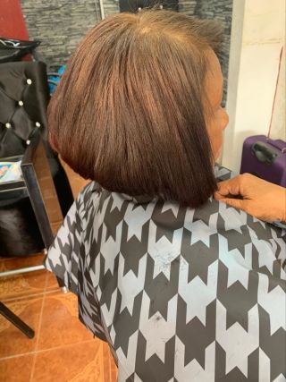 Peinado de cabello corto