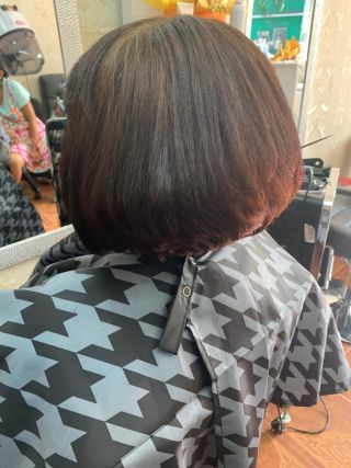 Peinado de cabello corto