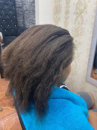 Peinado de cabello corto