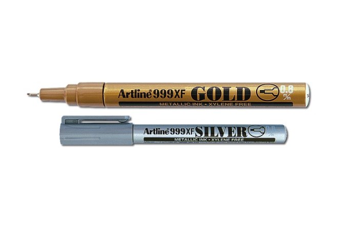 Artline gold metallic marker 0.8m/m 