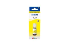 בקבוק דיו צהוב מקורי EPSON 103 Yellow ink bottle 65ml C13T00S44A אפסון