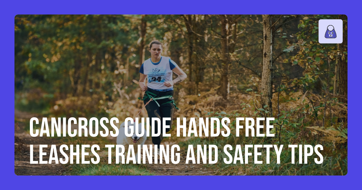 Canicross Guide Hands Free Leashes, Training, and Safety Tips