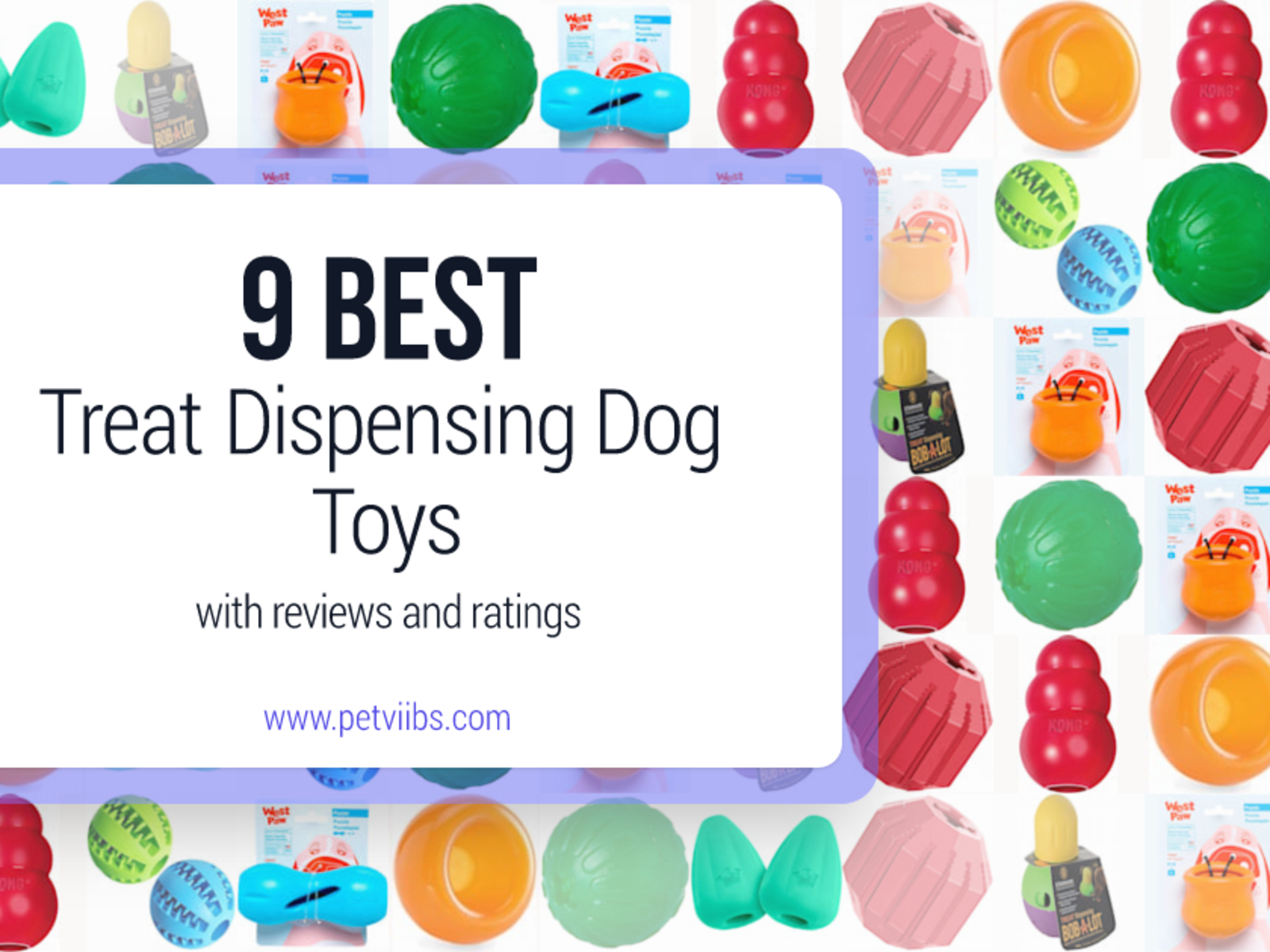 Best Treat Dispensing Dog Toys Ratings and Reviews