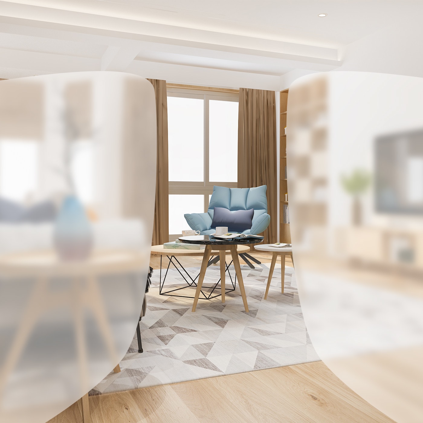 Erweiterter Sehbereich - Gleitsichtglas