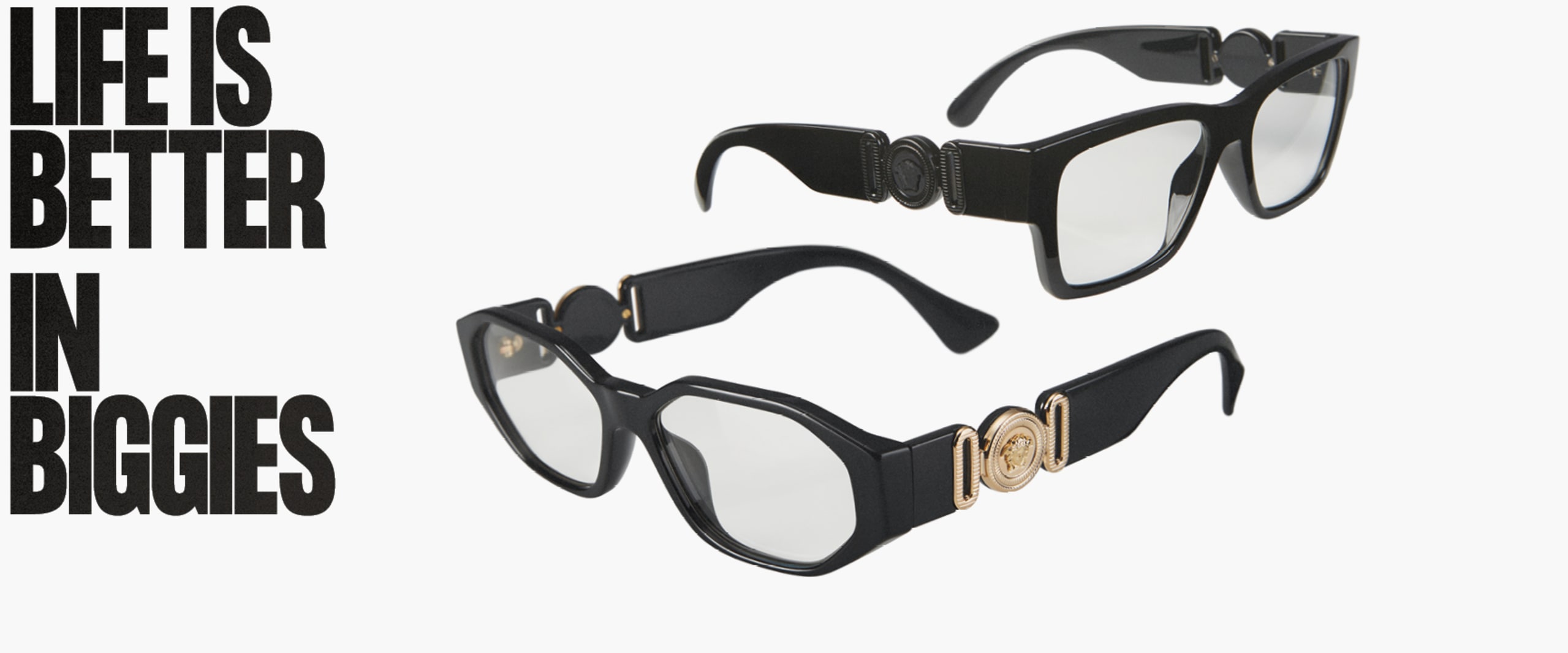 Lunettes de vue versace femme hot sale