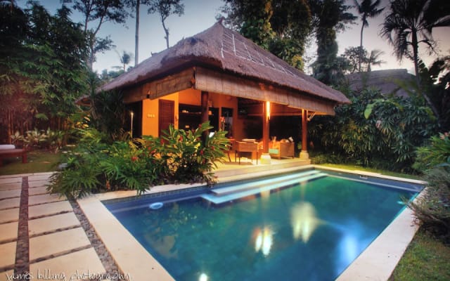 Romantische, erotische und total exotische Villa mit privatem Pool für 