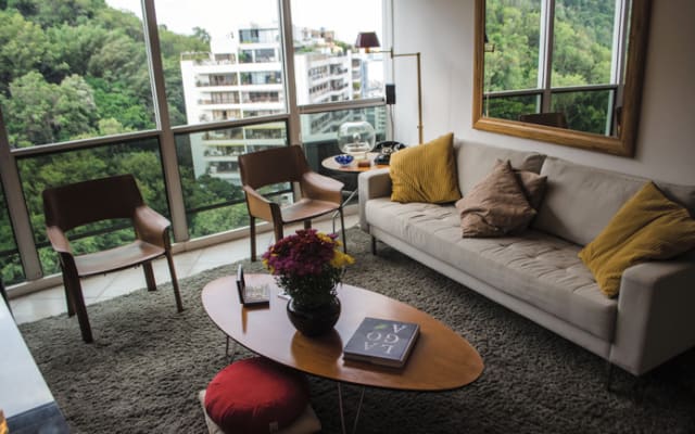  Habitación en apartamento tipo loft con vistas (1 pac)