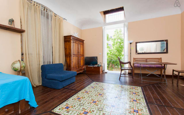downtown ancient mansion with private garden